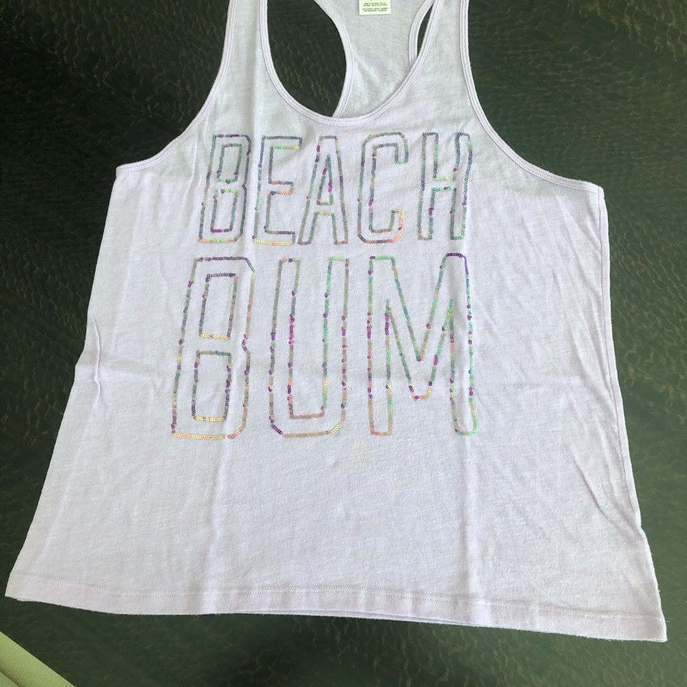 Pink By Victoria’s Secret violet tank top